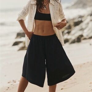 Free People Lucca Culotte Shorts